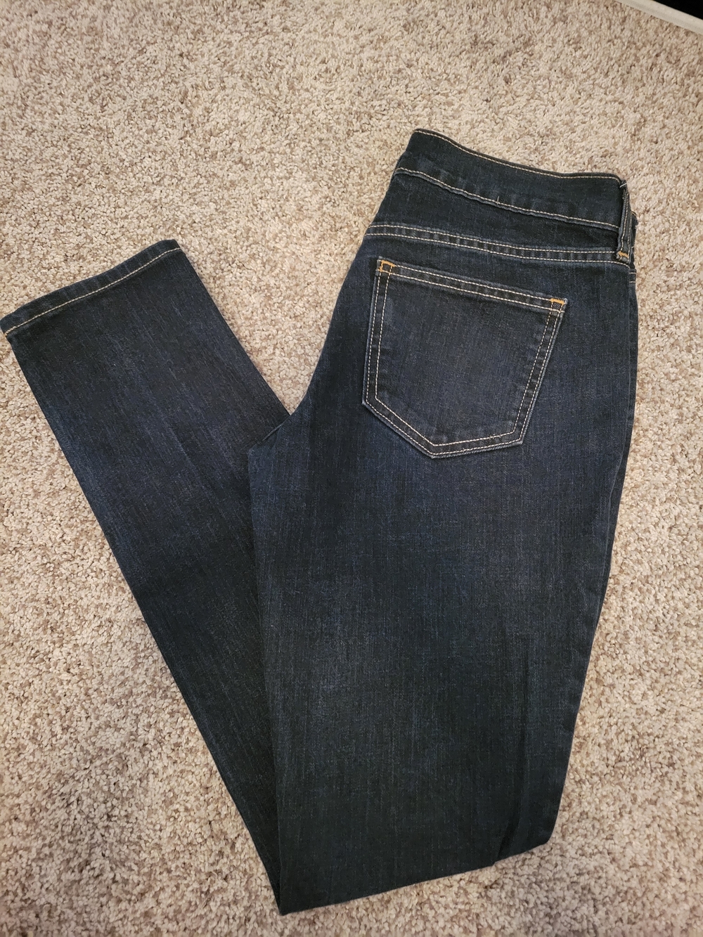 Old Navy FLIRT Dark Blue Women's  Straight-Leg Jeans